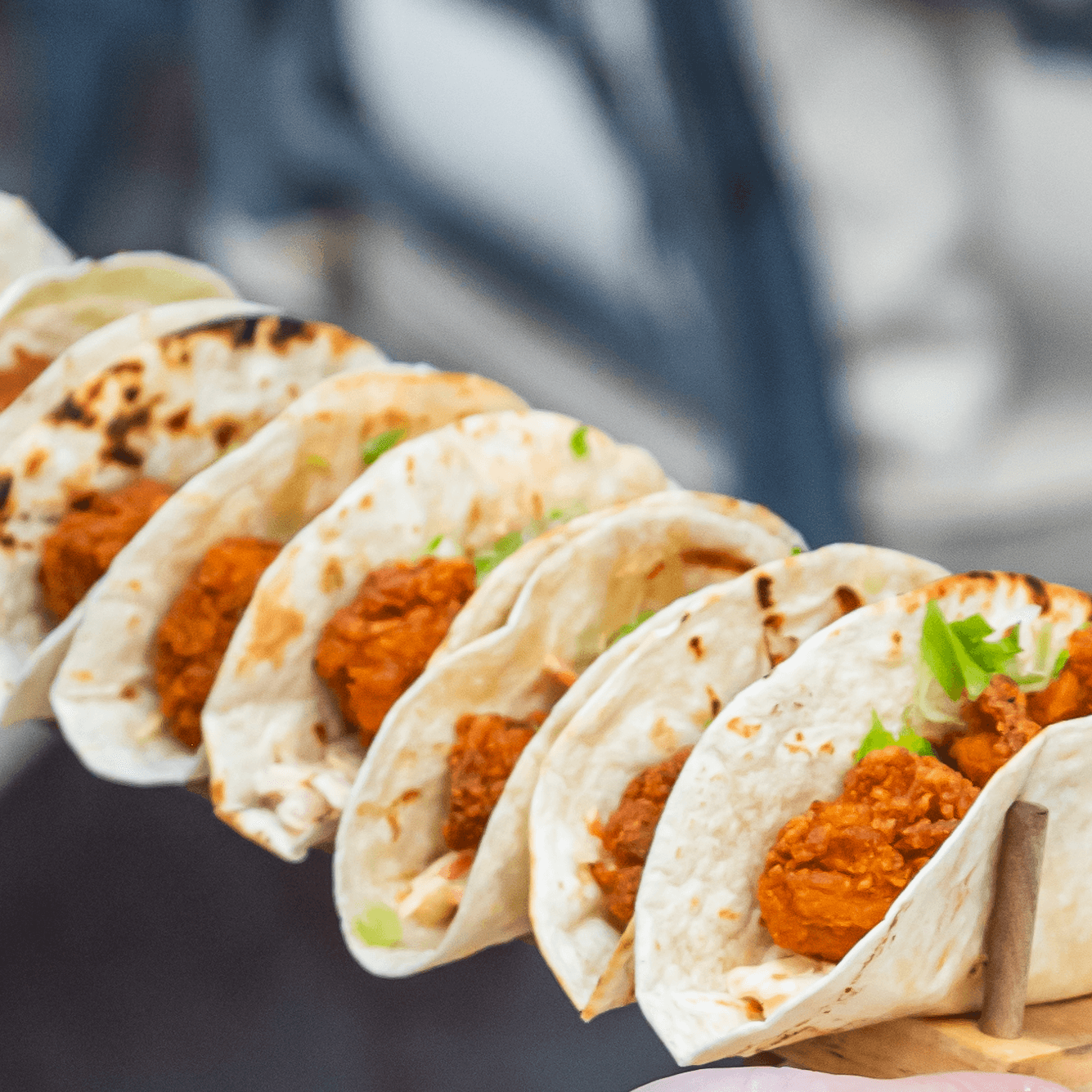 Crispy Korean Tacos